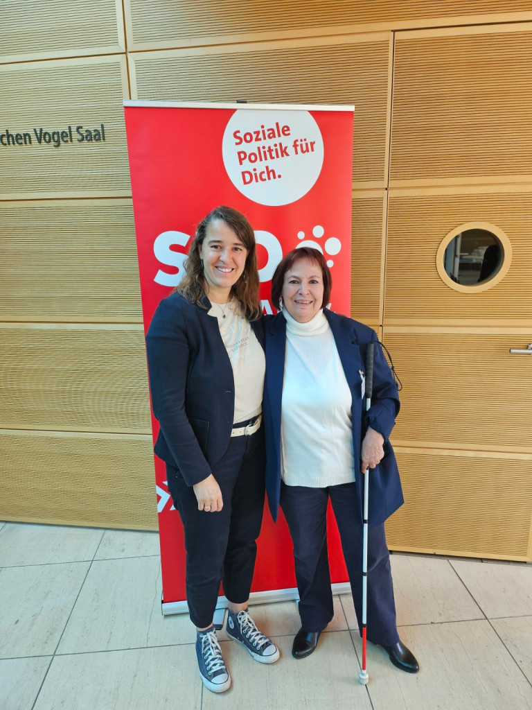 HeikeHeubach, MdB und Sibylle Brandt, Vorsitzende SelbstAktiv Bayern auf der Bundeskonferenz_2026